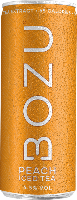 Bozu Iced Tea Peach blik