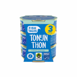 Skipjack in water MSC Fair Trade 6x(3*142gr